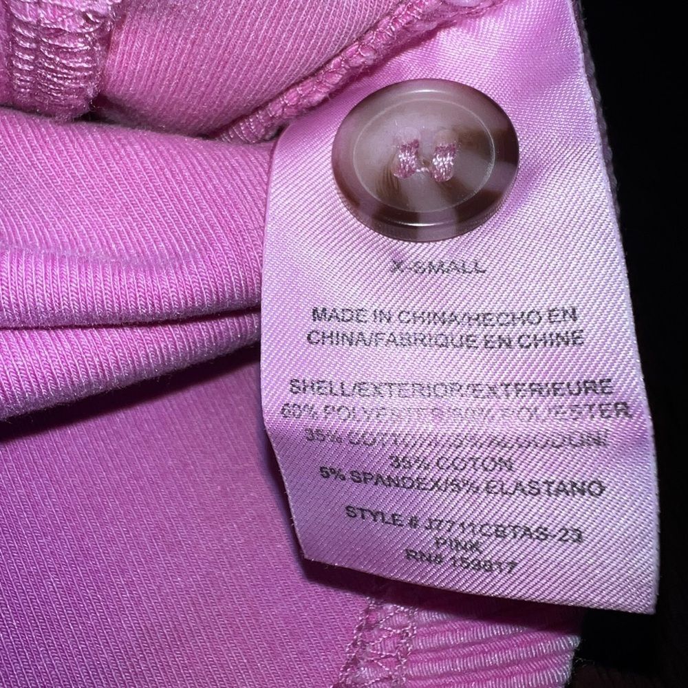 Soft Pink Ribbed Oversized Shacket Cozy Button Front Layering XS Altar’d State - Picture 8 of 11